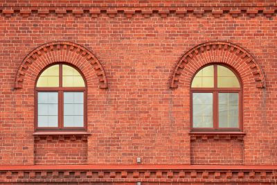 Arched windows for aesthetic appeal